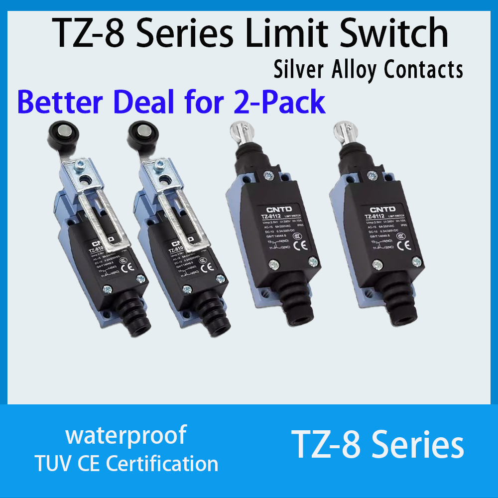 Limit Switch - 2 Peças CNTD TZ‑8 Series Micro