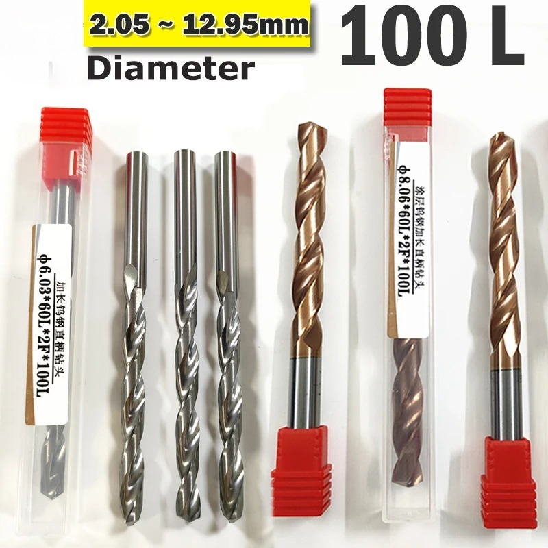 Cnc Bits - Broca helicoidal de haste reta de