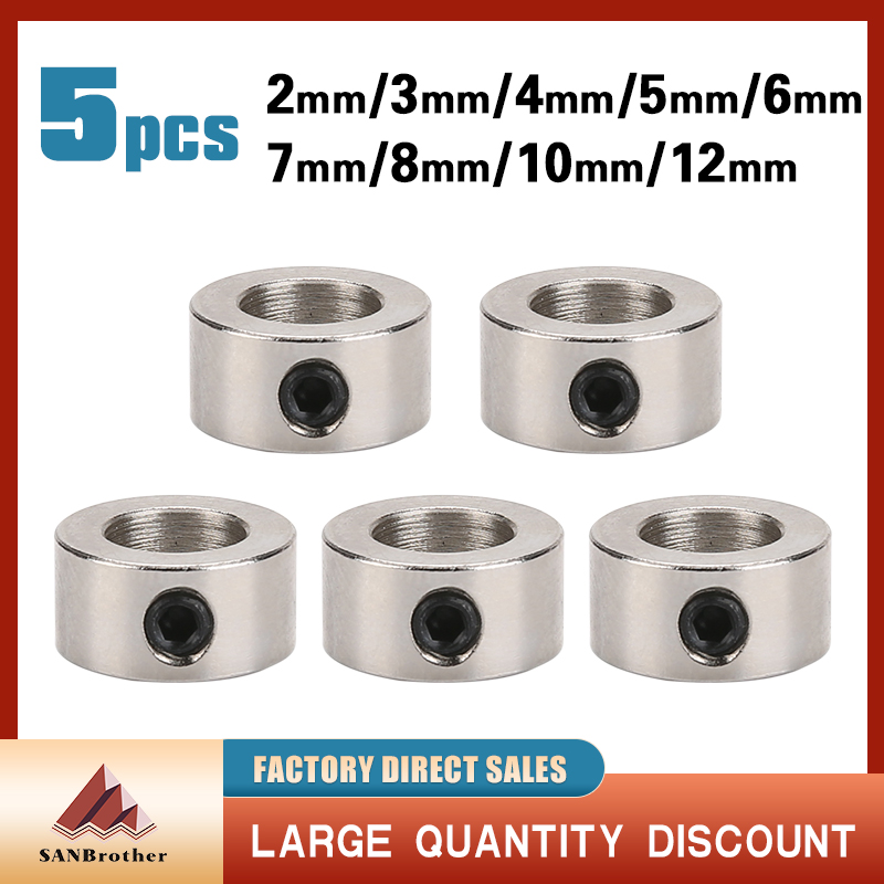 Lead Screw 8Mm - 5 peças colar de bloqueio opensource