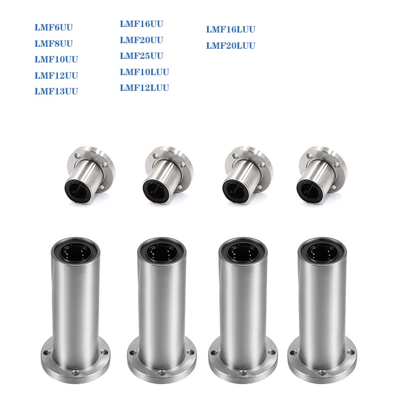 Linear Rod 8Mm - 4 unidades/pacote Lmf8uu Lmf10uu Lmf6uu Lm12uu