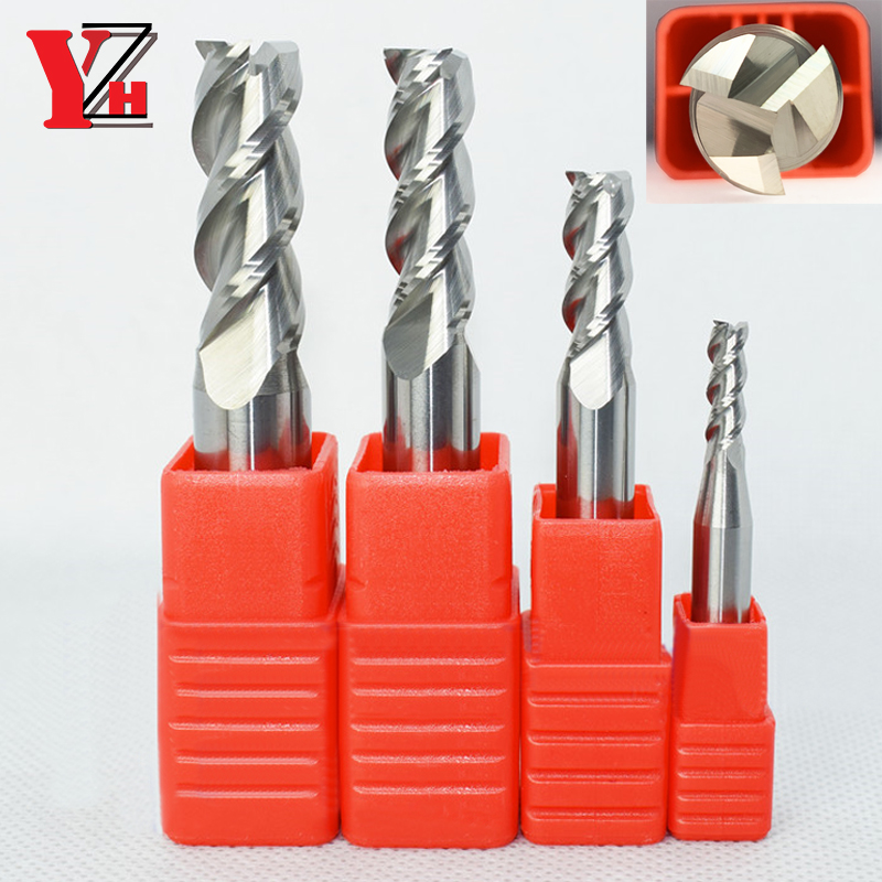 Carbide End Mill - Fresa de topo YZH HRC60 com