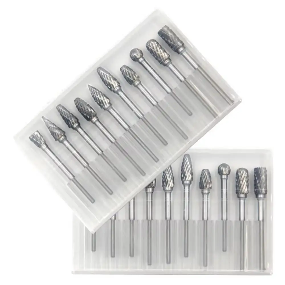 Carbide End Mill - Conjunto de 10 Peças de Brocas