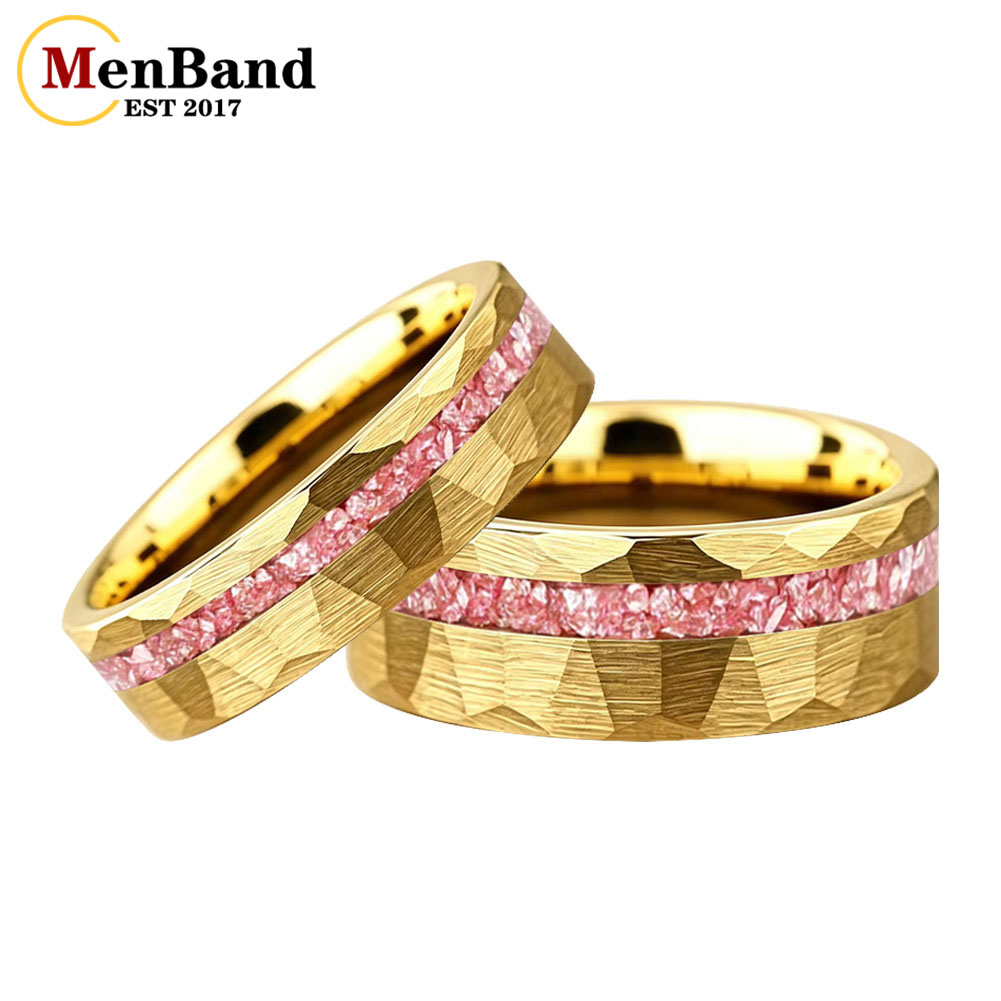 Coupling 8Mm - Novo anel de casamento em tungstênio
