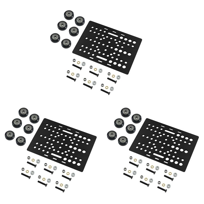 V Slot Wheel - 【NATAL】Conjunto de 3 Placas Gantry V-Slot