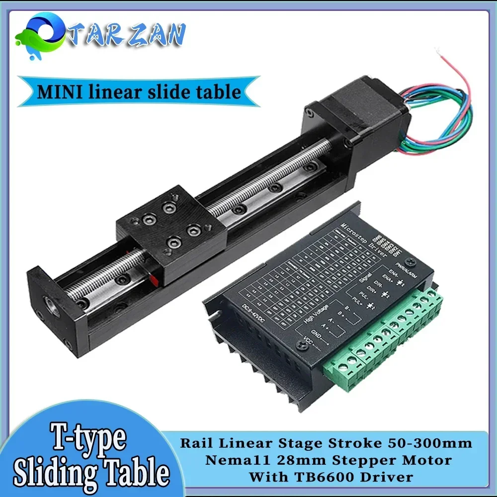 Linear Rod 8Mm - Cnc mini mesa deslizante tipo t