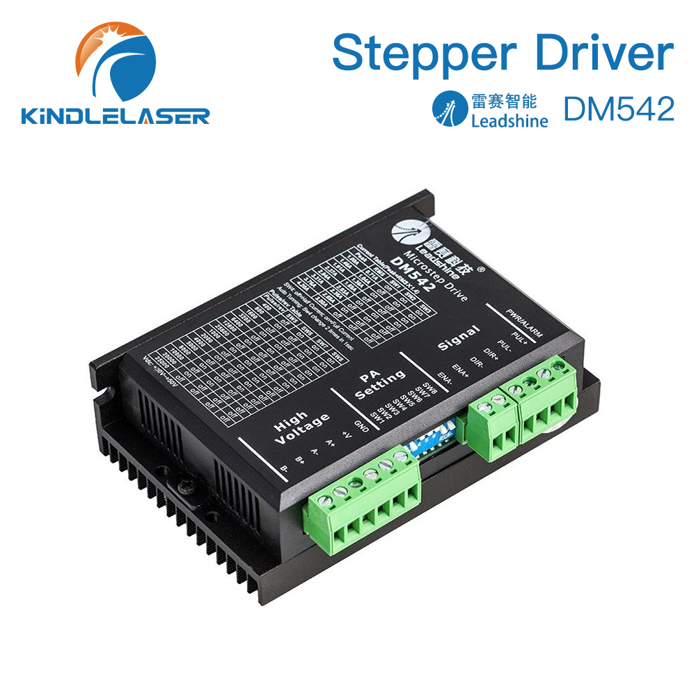 Nema 17 Stepper - Leadshine DM542 Driver de passo de