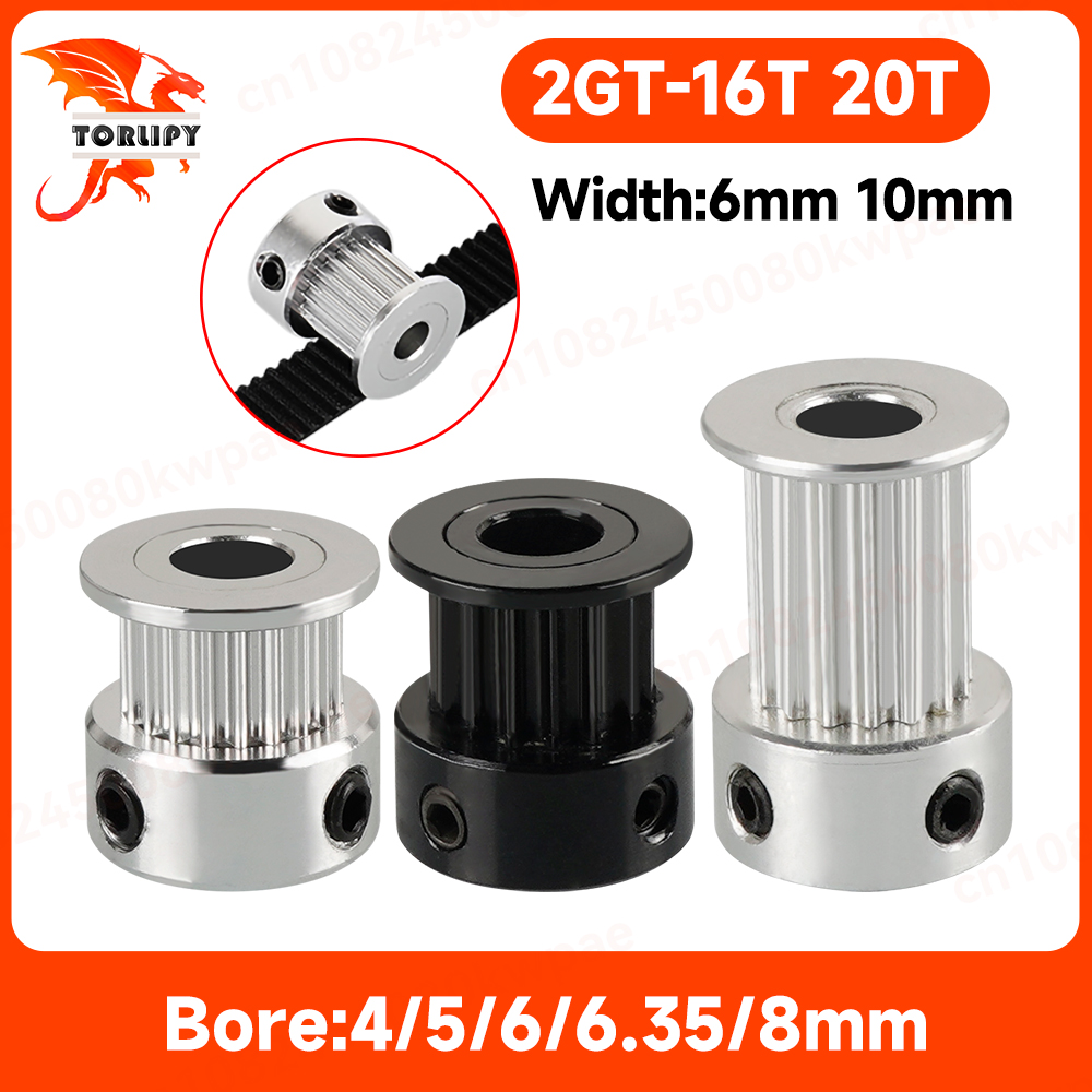 Lead Screw 8Mm - 1/5/10 pces gt2 20 dentes 16