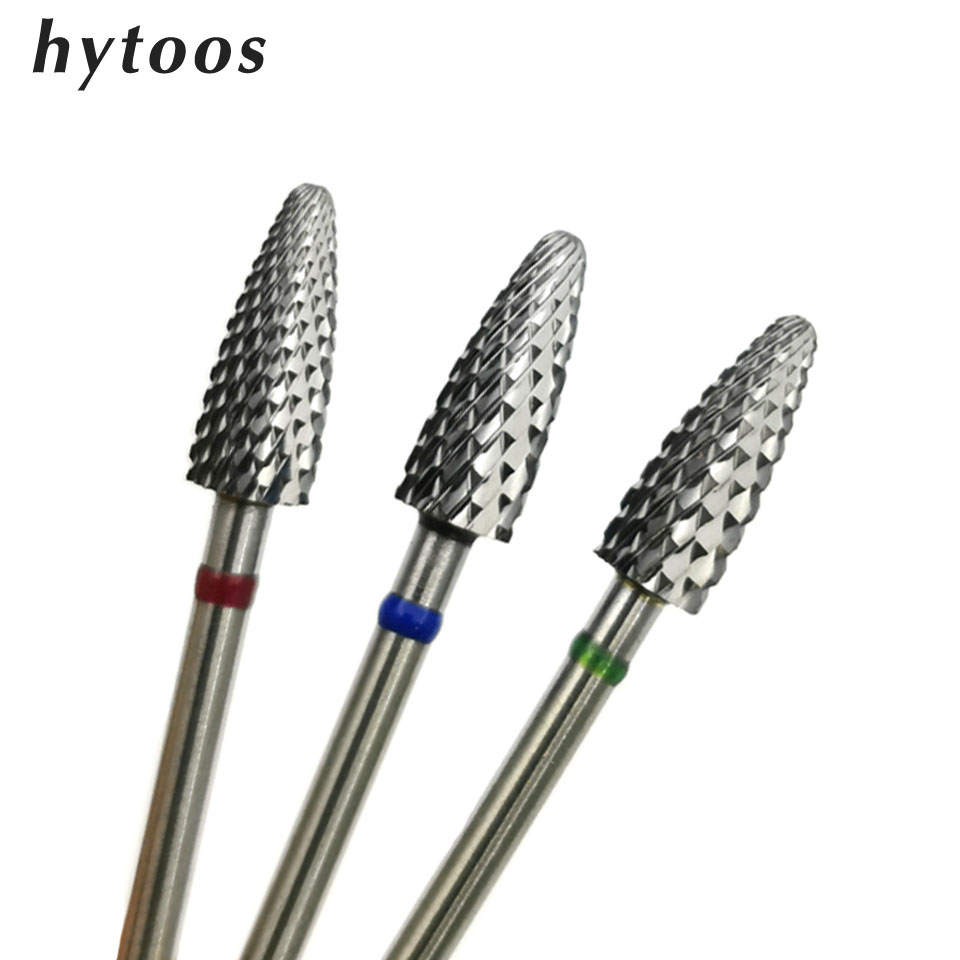 Carbide End Mill - Hytoos 5mm chama bit 3/32 carboneto