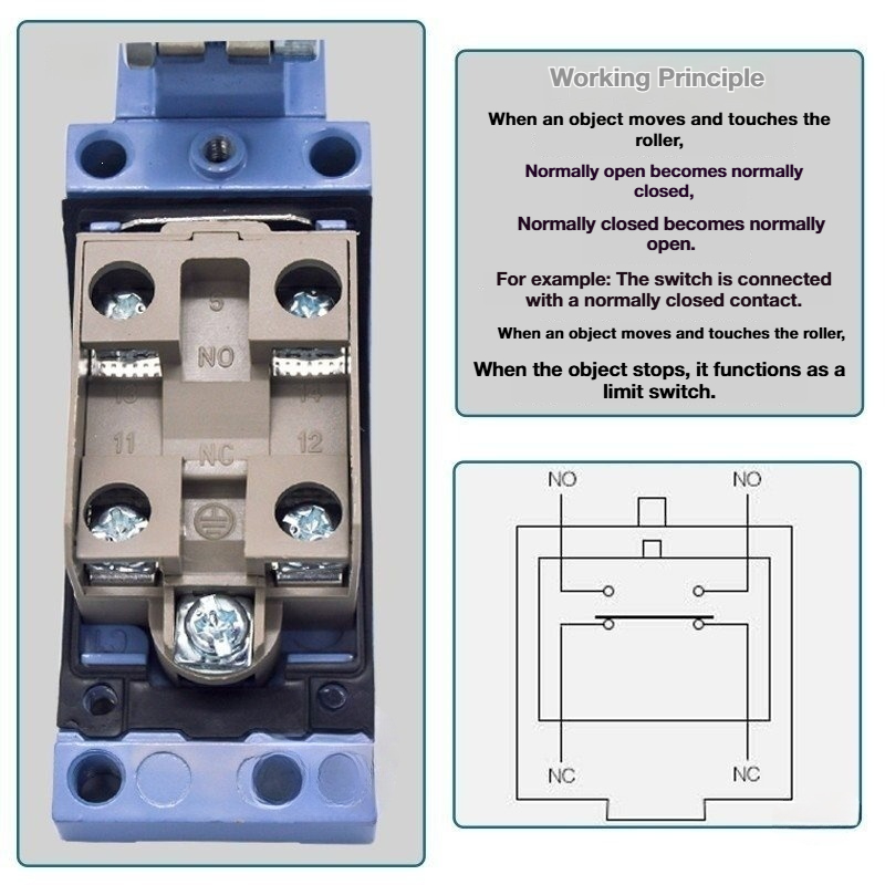 2 Peças CNTD TZ‑8 Series Micro - Limit Switch avaliação e preço