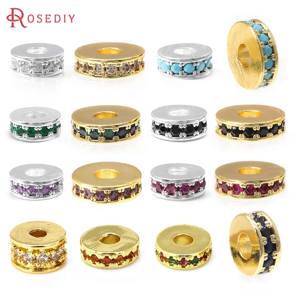6 pçs 6mm 8mm 18k cor de ouro  - Coupling 8Mm avaliação e preço