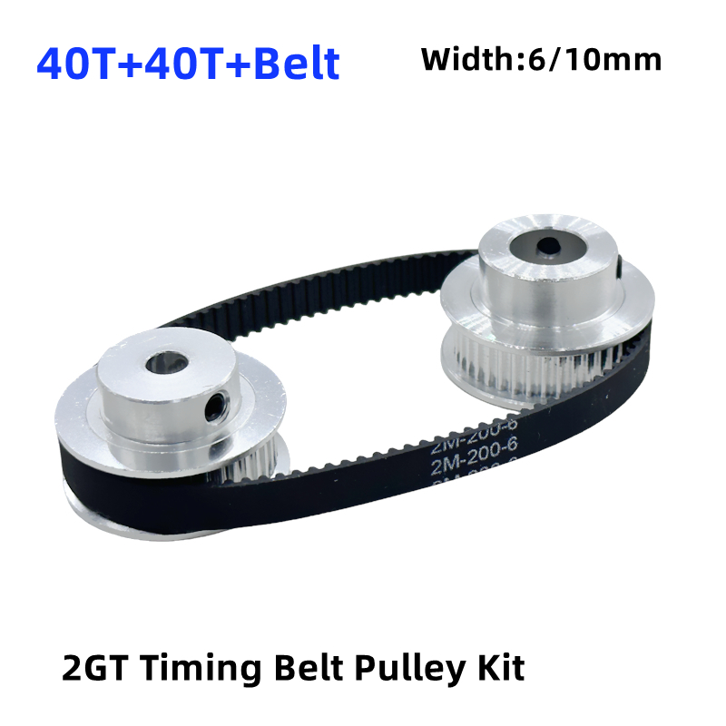 2gt 2m 40 dentes gt2 40t conju - Gt2 Belt avaliação e preço