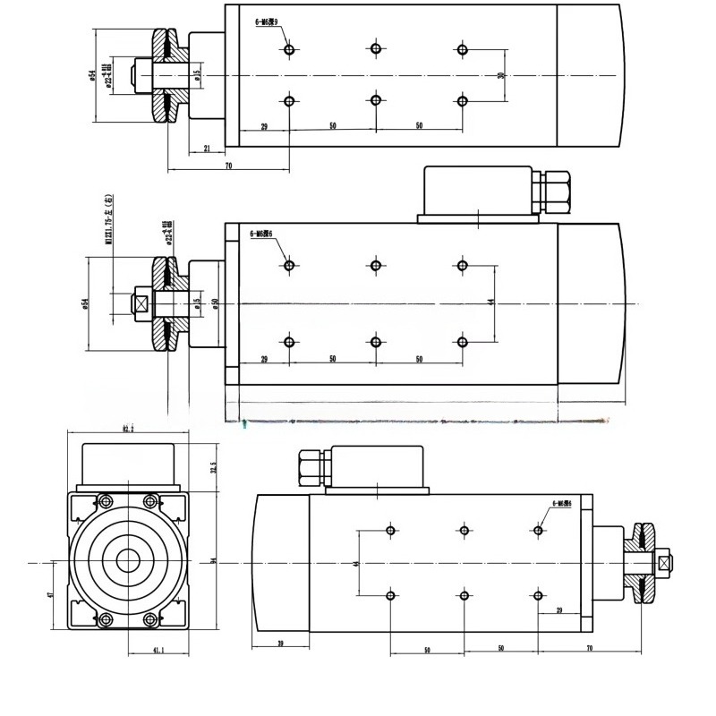 Para máquinas de corte com reb - Spindle Motor avaliação e preço