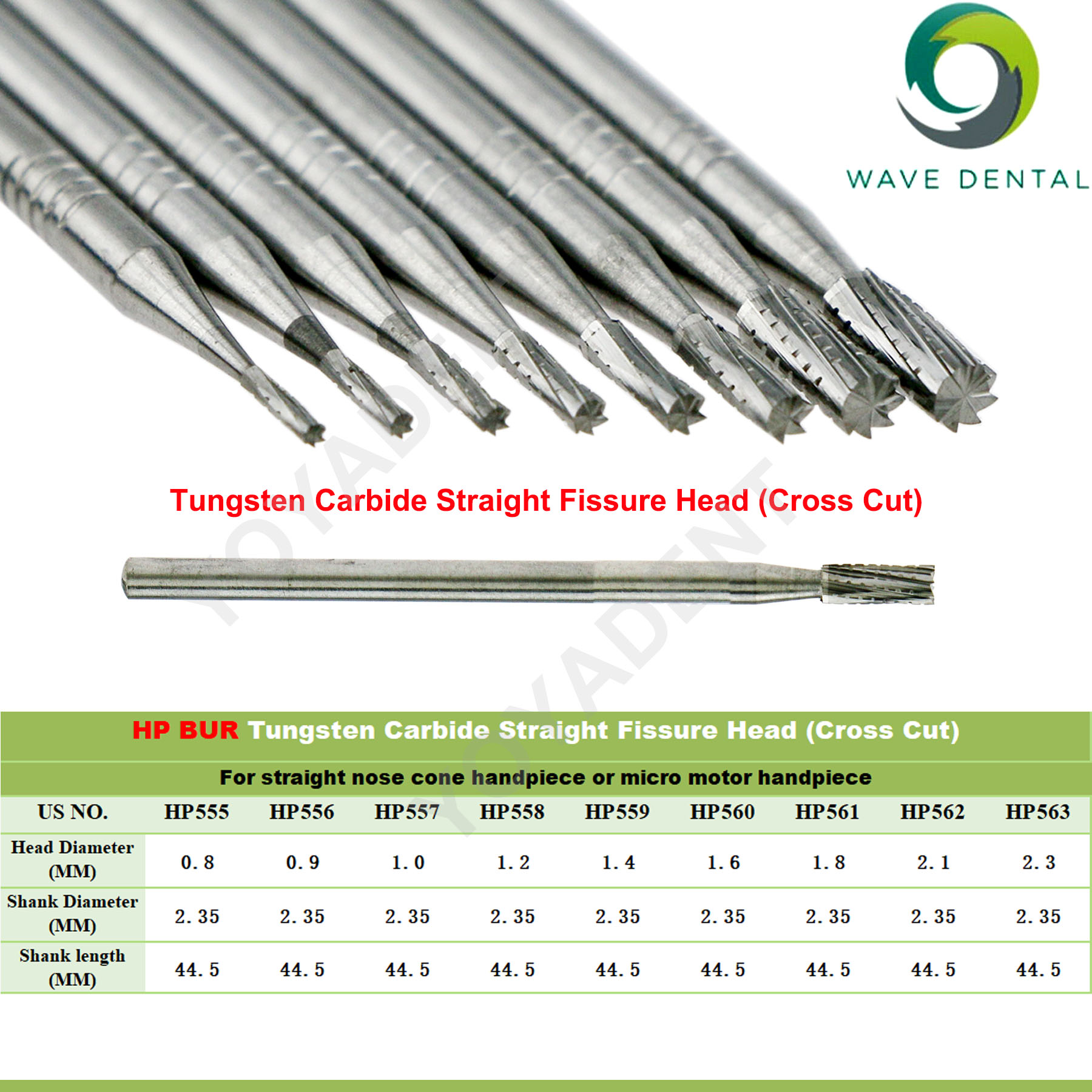 Onda dental burs carboneto de  - Carbide End Mill avaliação e preço