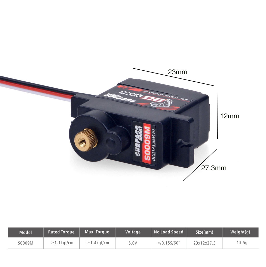 Rc digital micro servo 2g 3.7g - Servo 9G avaliação e preço