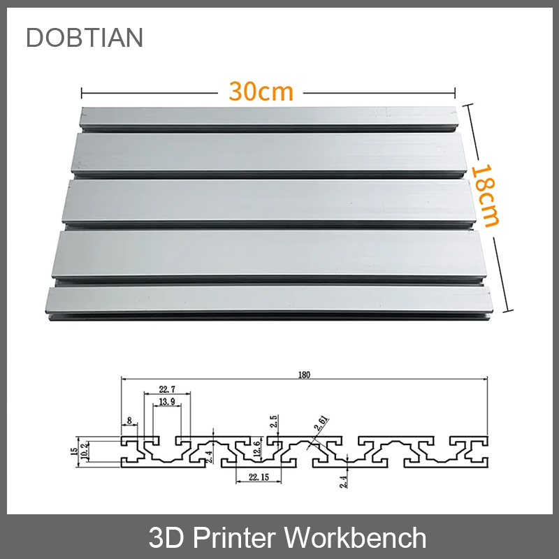 1PC Perfil de Alumínio Extruda - 3018 Aluminium Cnc avaliação e preço