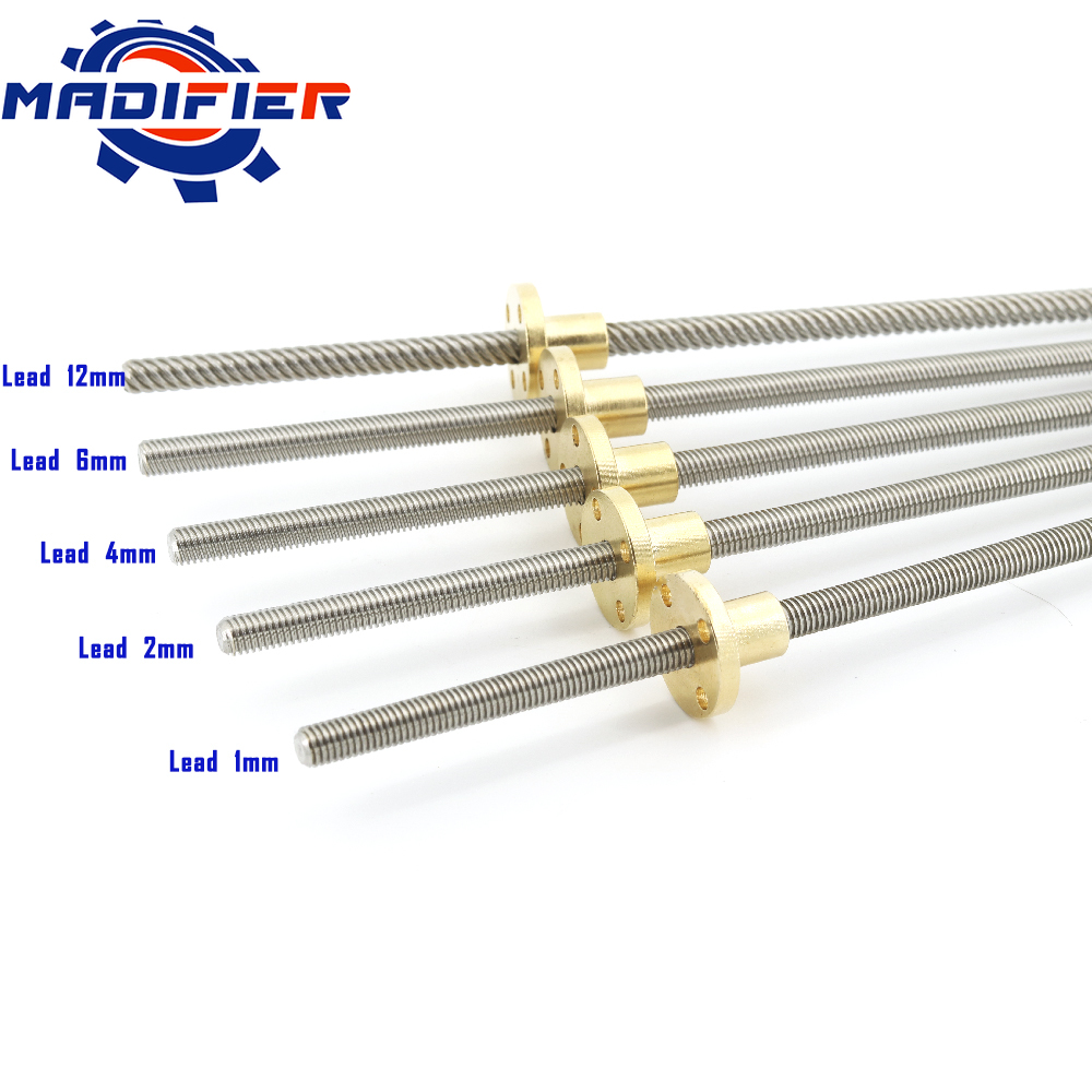 304 aço inoxidável t6 comprime - Lead Screw 8Mm avaliação e preço