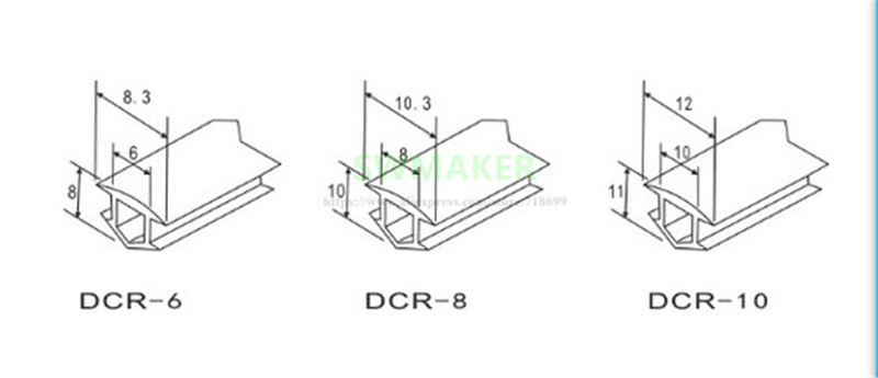 1 metro 6mm/8mm/10mm vedação p - Linear Rod 8Mm avaliação e preço