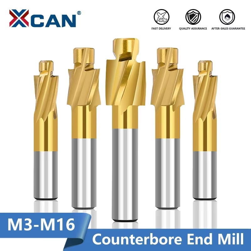 Xcan fresa M3-M16 escareador f - End Mill Set avaliação e preço