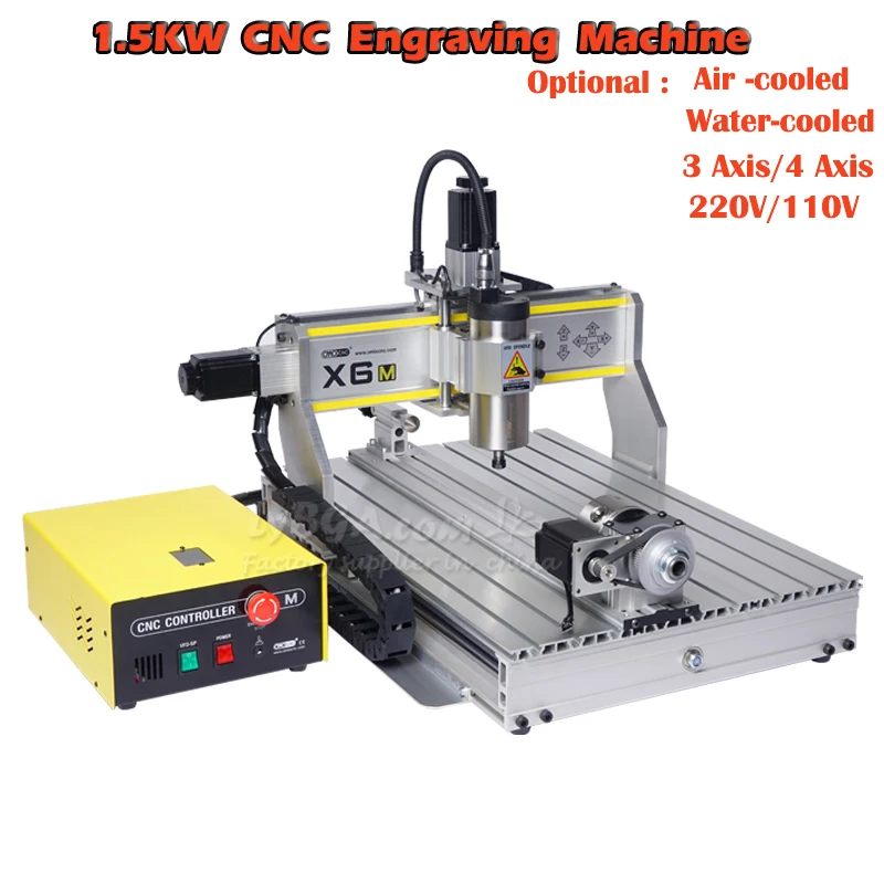 Fresadora CNC LY X6M 3 eixos 4 - Water Cooled Spindle avaliação e preço