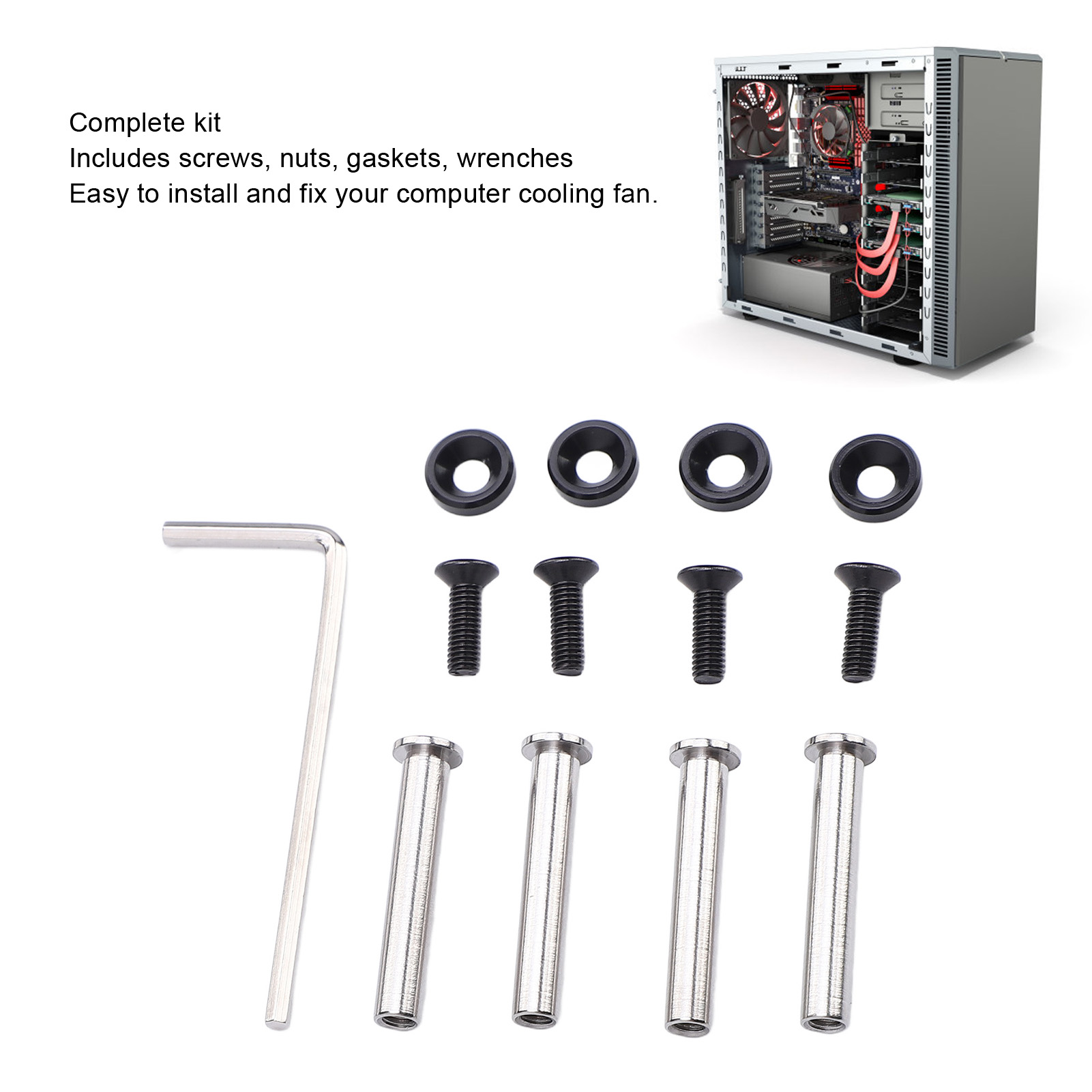 Kit de parafusos para ventilad - Aluminium Extrusion avaliação e preço