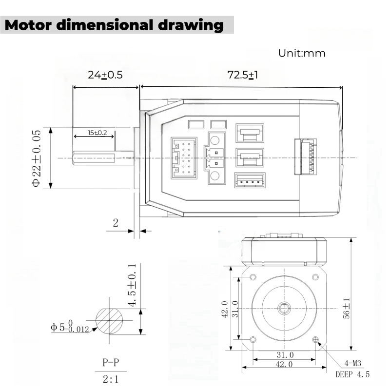 Motor de Passo Integrado Leads - Stepper Motor Nema17 avaliação e preço
