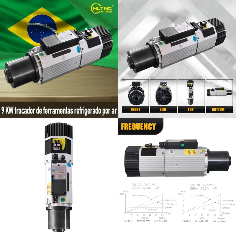 Motor Spindle ATC Refrigerado  - Spindle Motor avaliação e preço