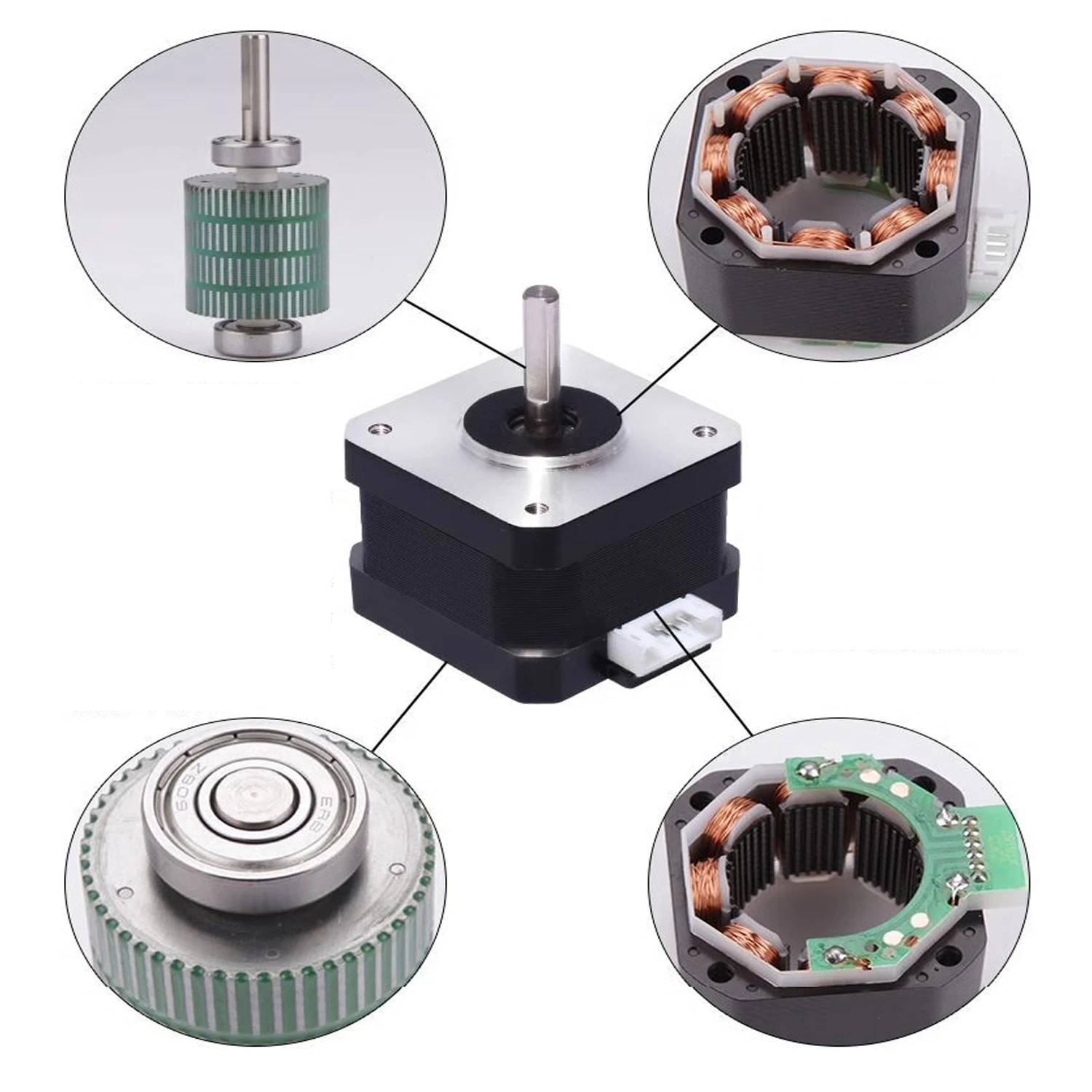 Nema17 motor de passo 42bygh p - Stepper Motor Nema17 avaliação e preço