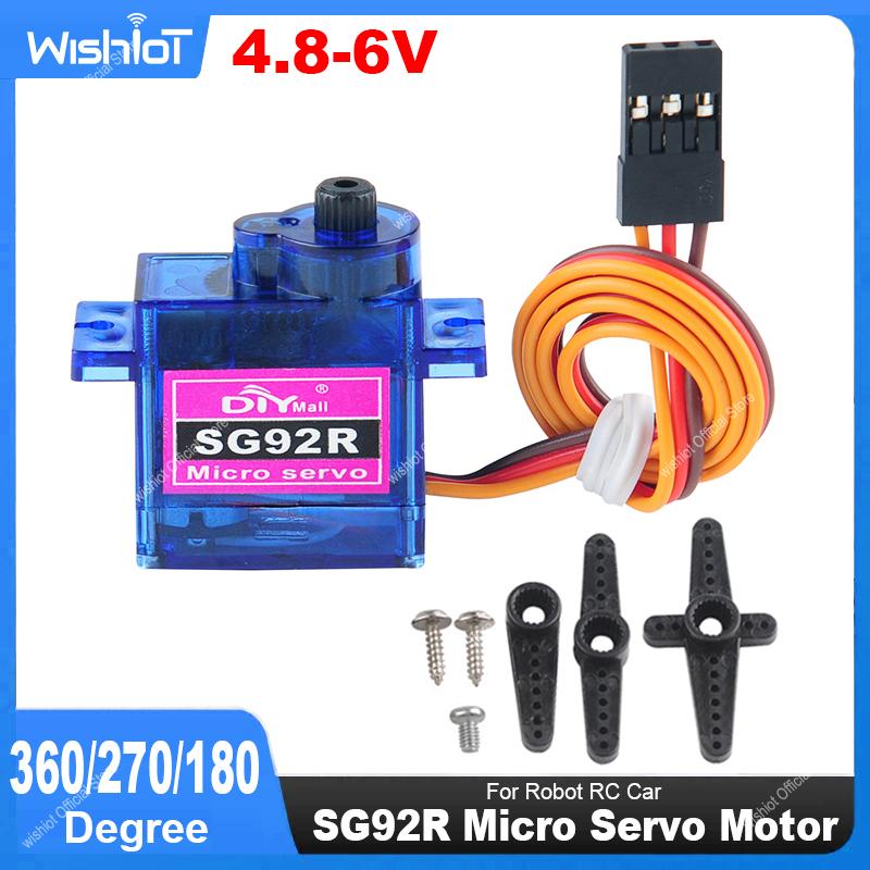 Sg92r micro servo motor 4.8-6v - Servo 9G avaliação e preço