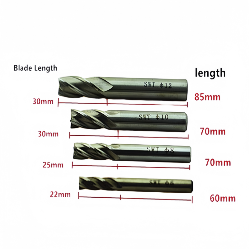 Conjunto de 4 fresas de topo d - End Mill Set avaliação e preço