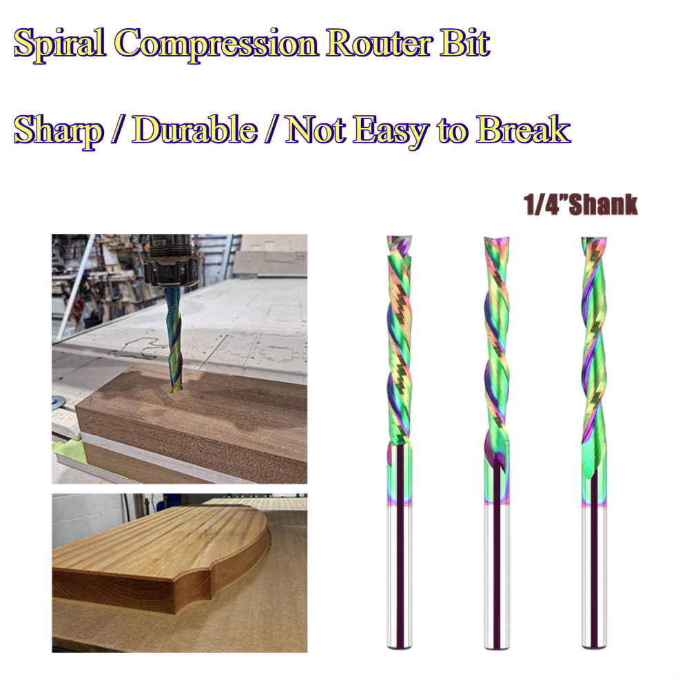 Fresa de compressão em espiral - Carbide End Mill avaliação e preço