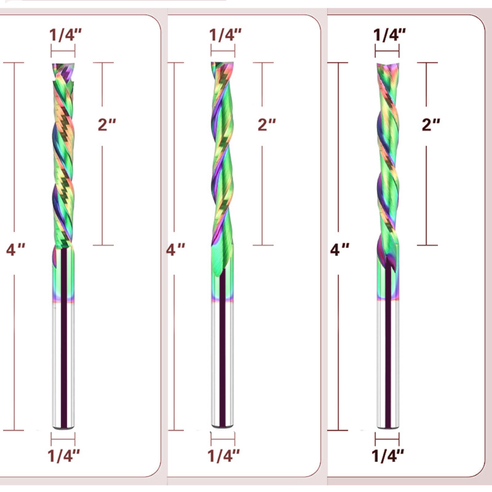 Fresa de compressão em espiral - Carbide End Mill avaliação e preço