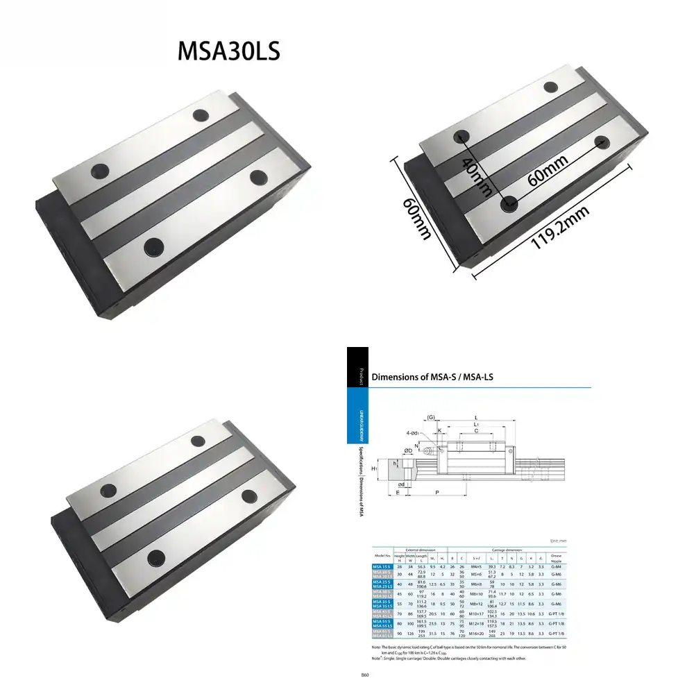 Bloco Deslizante para Trilho G - Linear Rail avaliação e preço